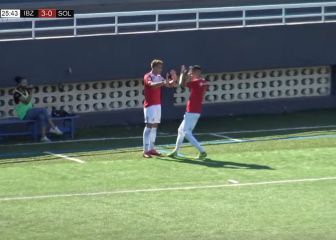 El hat-trick del hijo de Simeone que deslumbra en Tercera