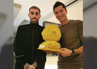 Lewandowski y su Balón de Oro