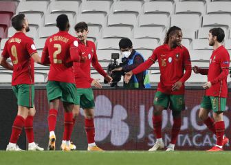 Cristiano, Trincão y João Félix vuelan en Da Luz