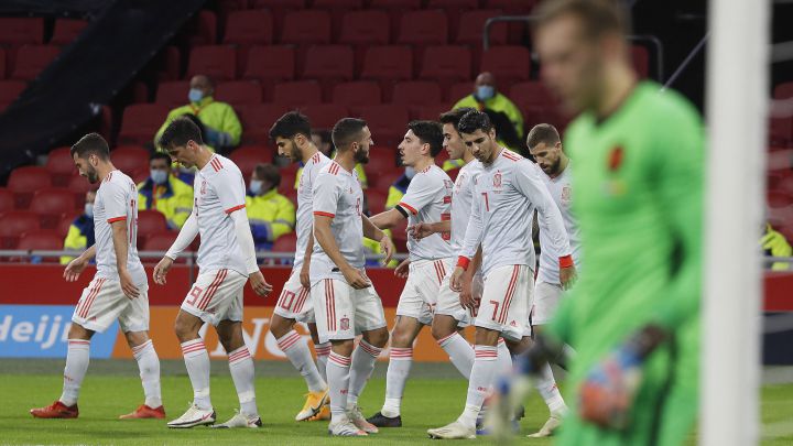 1x1 de España: sobresaliente regreso de Morata y gran debut de Unai Simón