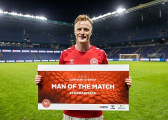 El debut soñado de Jonsson con la Selección de Dinamarca