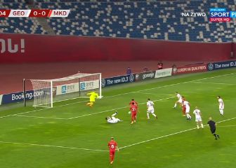 El gol con el que Pandev ha metido a Macedonia en su primera Eurocopa