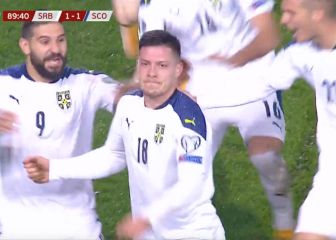 ¡Este sí es Jovic! El milagro en el 90' que le define a la perfección