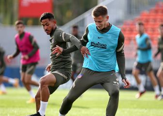 El Atlético cierra la semana bajo mínimos: Hermoso, al margen