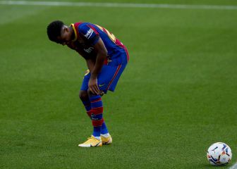 Ansu Fati recibe el alta hospitalaria y podrá dormir en casa