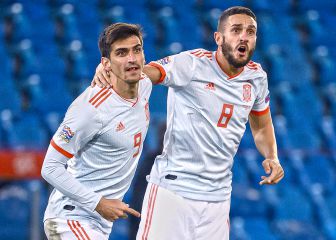 Las imágenes del empate de España en Suiza