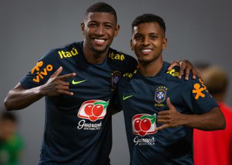 Reinier y Rodrygo, titulares con la Brasil olímpica ante Corea