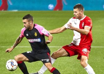 El Mallorca reina en Montilivi y recorta distancia con el líder