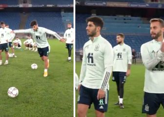 Si recibes aplausos durante el entrenamiento, te has lucido: Asensio y el golpeo perfecto