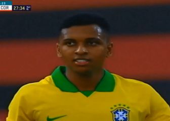 Rodrygo y Reinier marcan en la remontada de Brasil a Corea