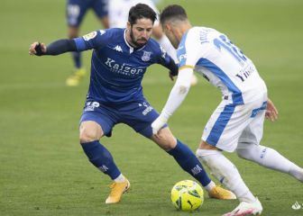 Sabin le da el derbi al Leganés en el redebut de Anquela