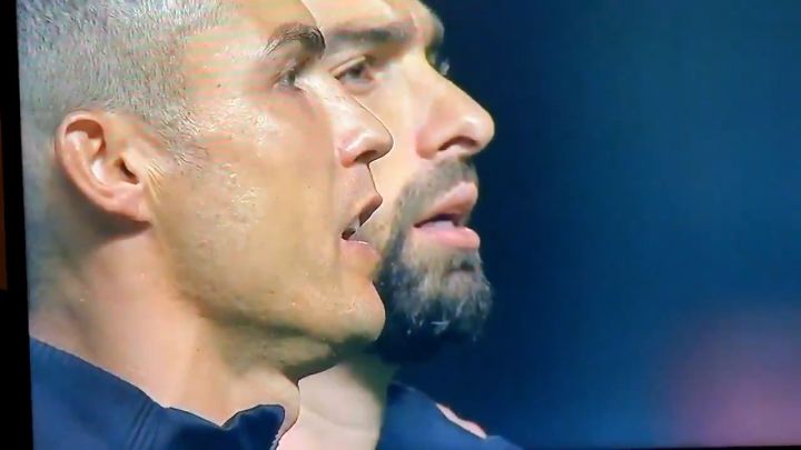 Cristiano y su vídeo viral cantnado el himno de Portugal