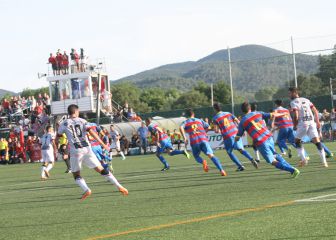 El Llagostera fue la pesadilla de Vicente Moreno en 2014