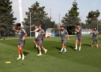 Jovic y Odegaard, a escena