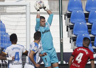 El Leganés se pone a la defensiva