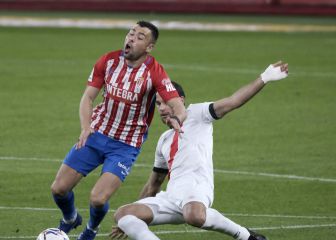 Reparto de puntos en El Molinón en una segunda parte de locura