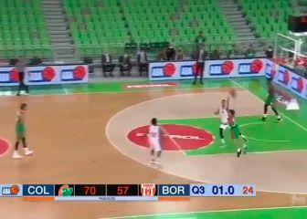 El canastón imposible desde más allá del parking: es asombroso lo perfecta que entra la pelota