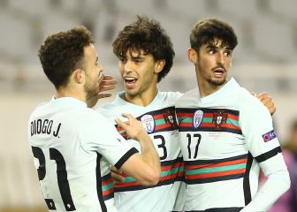 Portugal gana con gol de João y Croacia se mantiene en Liga A