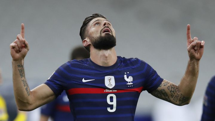 Giroud apuntilla a Suecia y se acerca a Henry