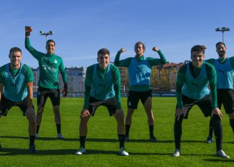 La plantilla del Racing cuenta las horas para volver a jugar