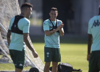 Guardado es la gran novedad
en la vuelta al trabajo del Betis