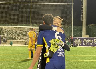 El Llagostera, primer finalista
de la Copa RFEF