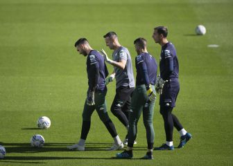 El guardameta del Betis Dani Martín recibe el alta médica