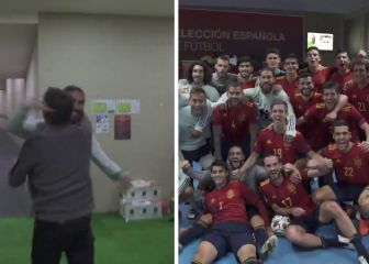 La fiesta de España tras el 6-0: de la frase entre Ramos y Luis Enrique al grito eufórico en la foto