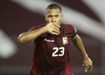 Rondón estrena a Venezuela