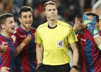 Medié Jiménez, un árbitro con el que el Pucela no suele perder