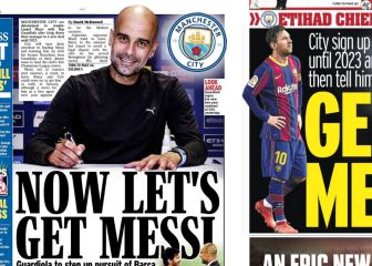 Primera petición a Pep: Messi