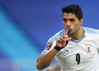 Luis Suárez llegó a Madrid