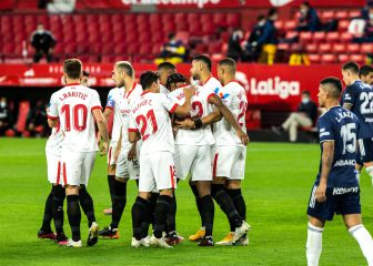 Aprobados y suspensos del Sevilla ante el Celta: Vaclik
desatasca sus propios miedos