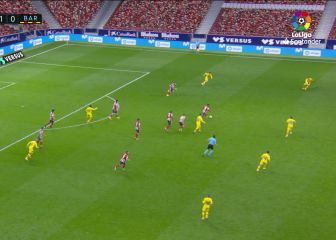 El acabóse del triunfo atlético: la jugada de Lemar con Messi