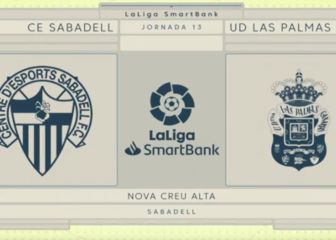 El Sabadell logra los tres puntos ante Las Palmas