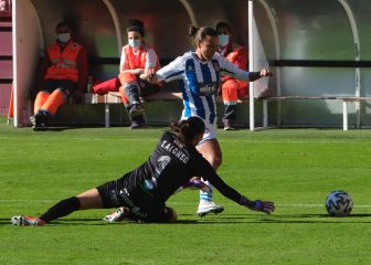 El gol en Las Gaunas de Lombi