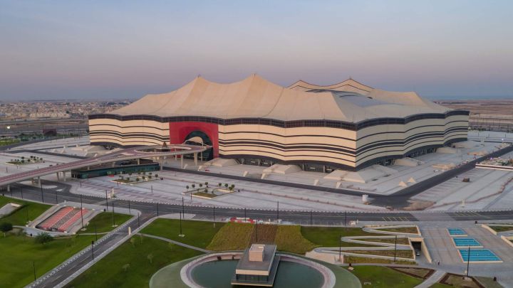 Al-Bayt stadium, the inaugural venue at Qatar 2022 