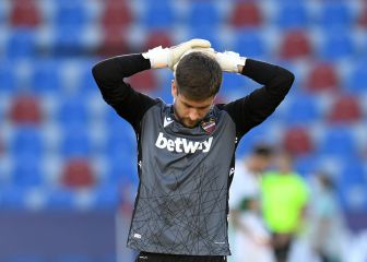 Aitor Fernández, baja asegurada frente al Valladolid