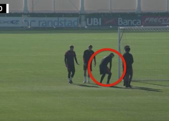 La 'travesura' de Morata y Cuadrado que es viral en Twitter