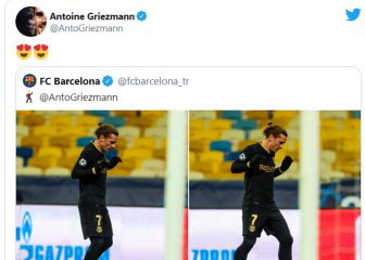 Los mensajes de Griezmann tras su suplencia y su bailecito...