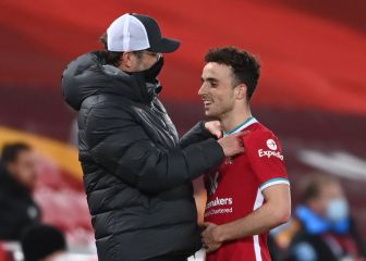 Diogo Jota se cuela en la 'orquesta' de Firmino