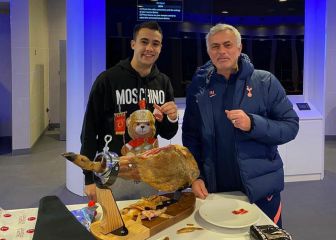 El jamón de Reguilón y Mourinho