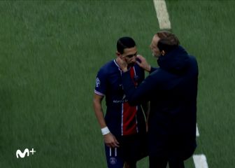 El desplante que va traer cola de Di María con Rafinha y Tuchel