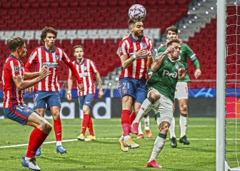 Atletico de Madrid-Lokomotiv en imágenes