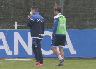 Valín está recuperado, pero Keko Gontán se retiró con molestias