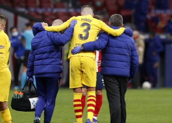 Piqué se arriesga: no se opera y estará cuatro meses de baja