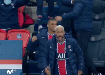 La cosa está más que tensa en el PSG: el gesto de Neymar tras el pitido...