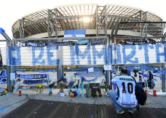 El estadio San Paolo pasará a llamarse Diego Maradona