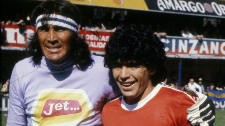 "Maradona corra en el aire"