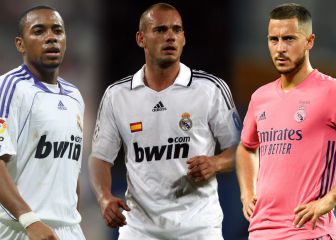 Estrellas que llegaron al Real Madrid y no cumplieron expectativas